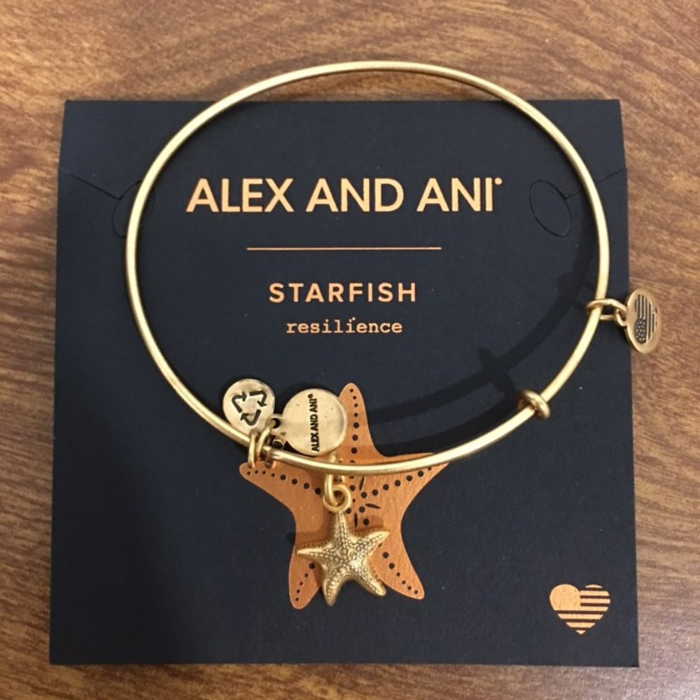 Alex And Ani Starfish Bracelet NWOT